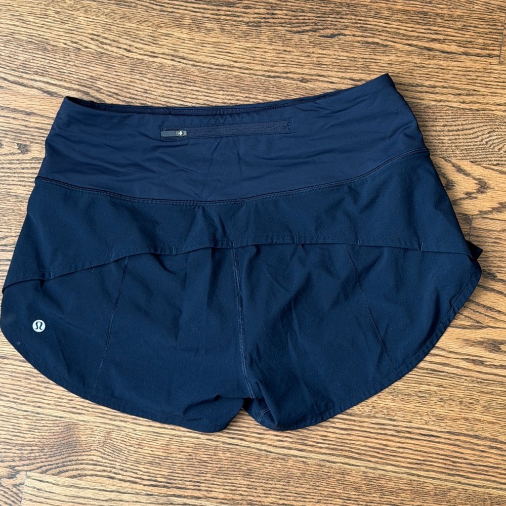 lululemon athletica Navy Athletic Shorts - Picture 2 of 2